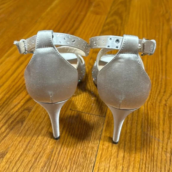 NEW - Jimmy Choo Emily Crystal Heels - Picture 5 of 11